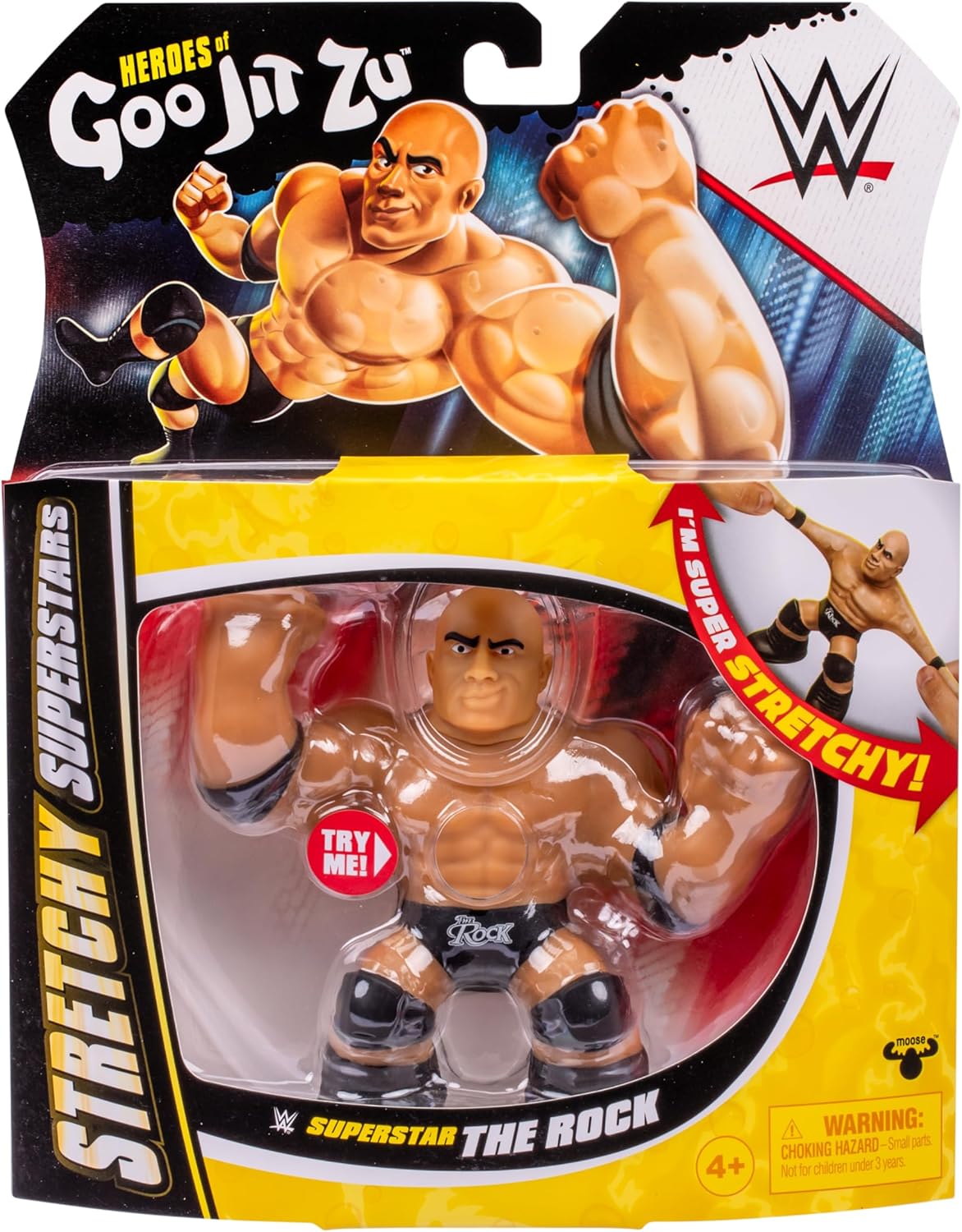 2025 WWE Moose Toys Heroes of Goo Jit Zu Stretchy Superstars
