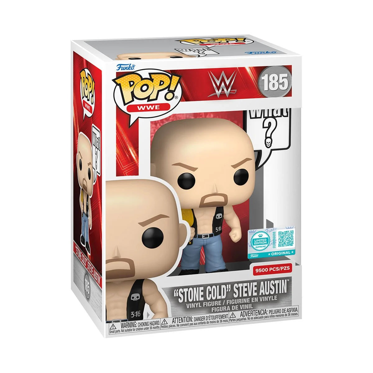 スポーツ選手 FUNKO POP WWE 05 STONE COLD STEVE AUSTIN 2025 WWE Funko POP! Vinyls 185 