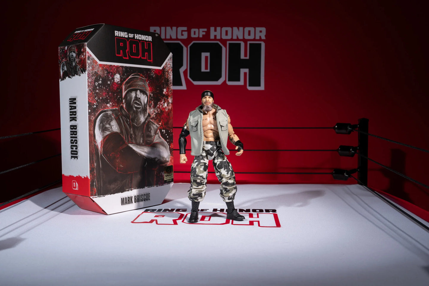 2025 ROH Jazwares Ring of Honor Vault Exclusive Mark Briscoe