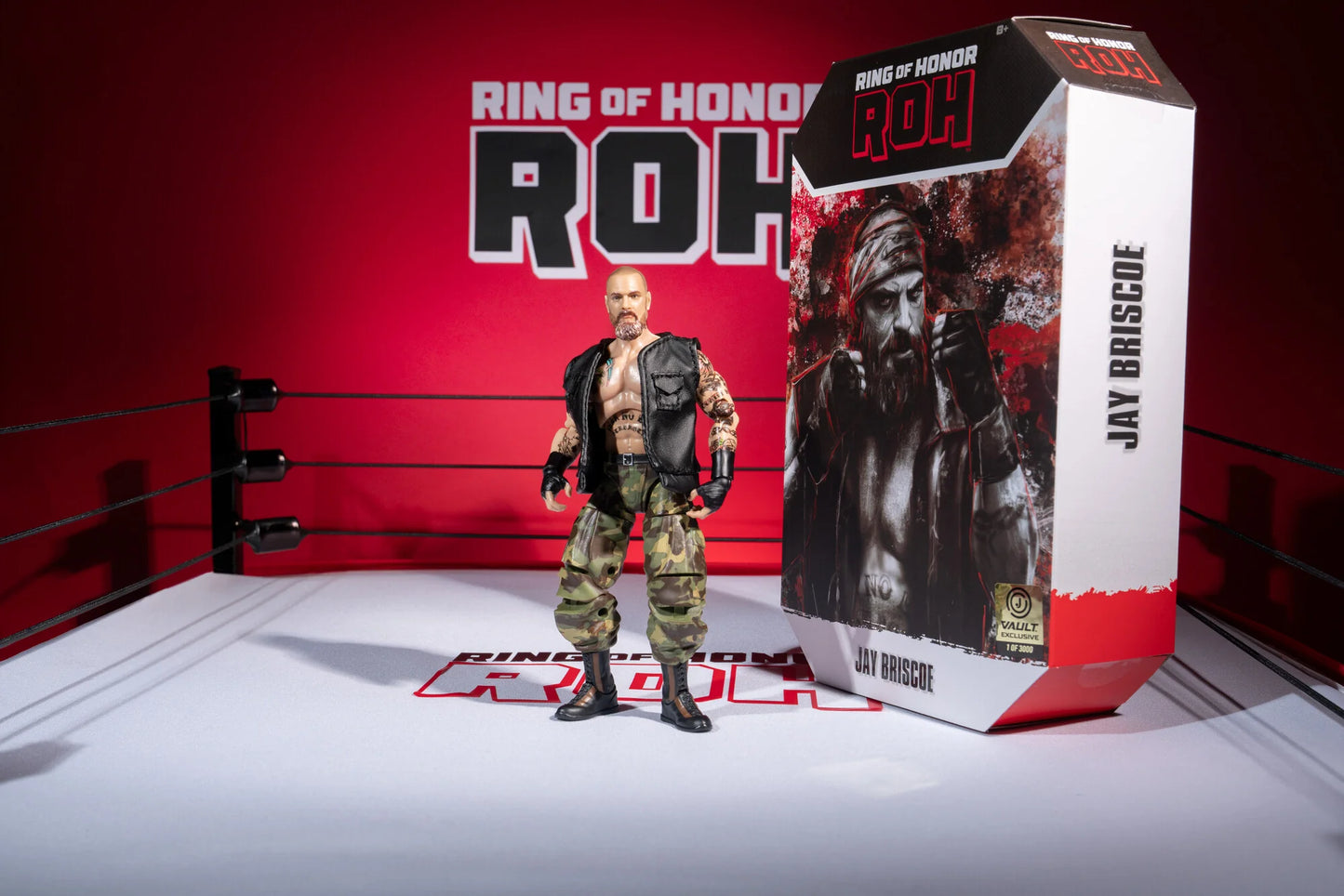 2025 ROH Jazwares Ring of Honor Vault Exclusive Jay Briscoe