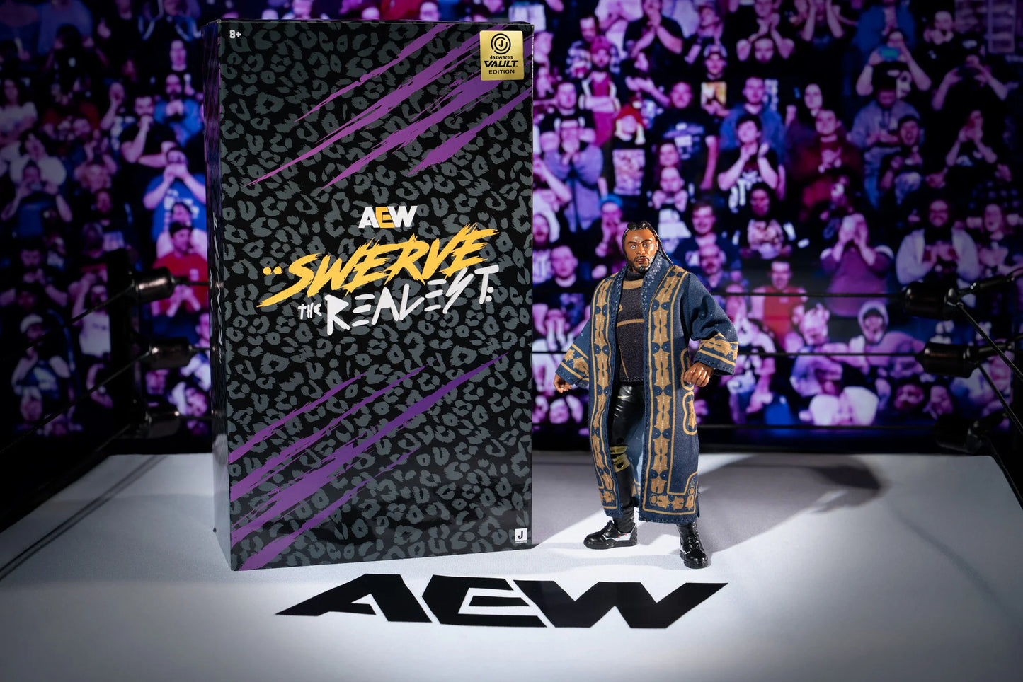 2025 AEW Jazwares Vault Exclusive Swerve "The Realest" Strickland