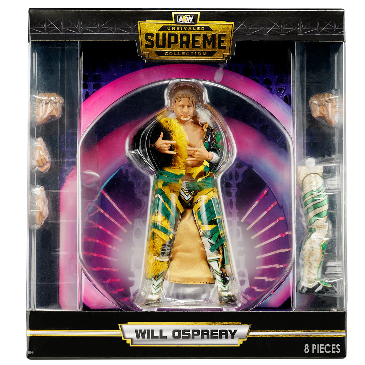 アメコミ Will Ospreay ALL IN London Exclusive AEW All In London Exclusive Will Ospreay Figure From Jazwares
