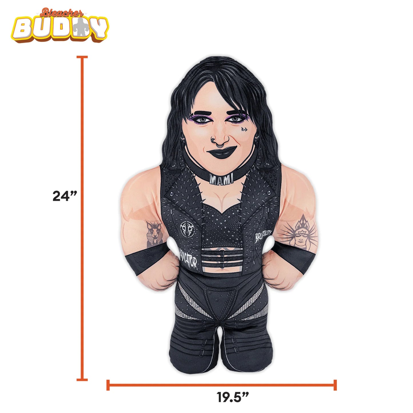 2026 WWE Uncanny Brands 24" Bleacher Buddies Rhea Ripley
