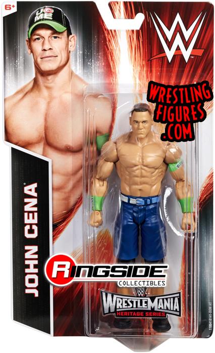 2015 WWE Mattel Basic WrestleMania Heritage Series 3 John Cena