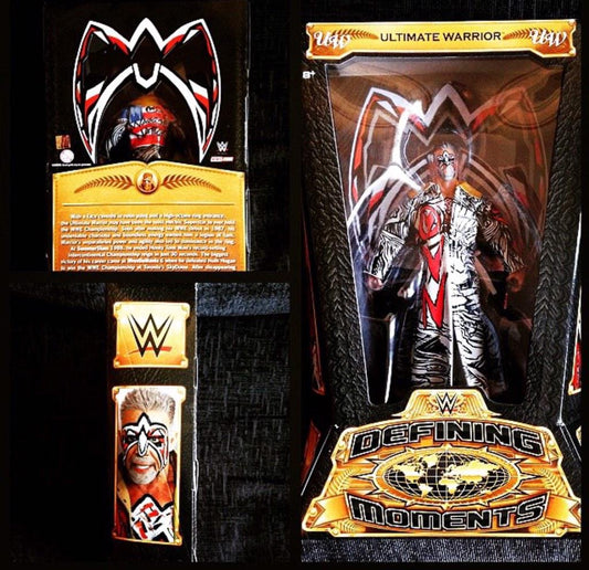2014 WWE Mattel Elite Collection Defining Moments Exclusives Ultimate Warrior ["2k14 Commercial"]