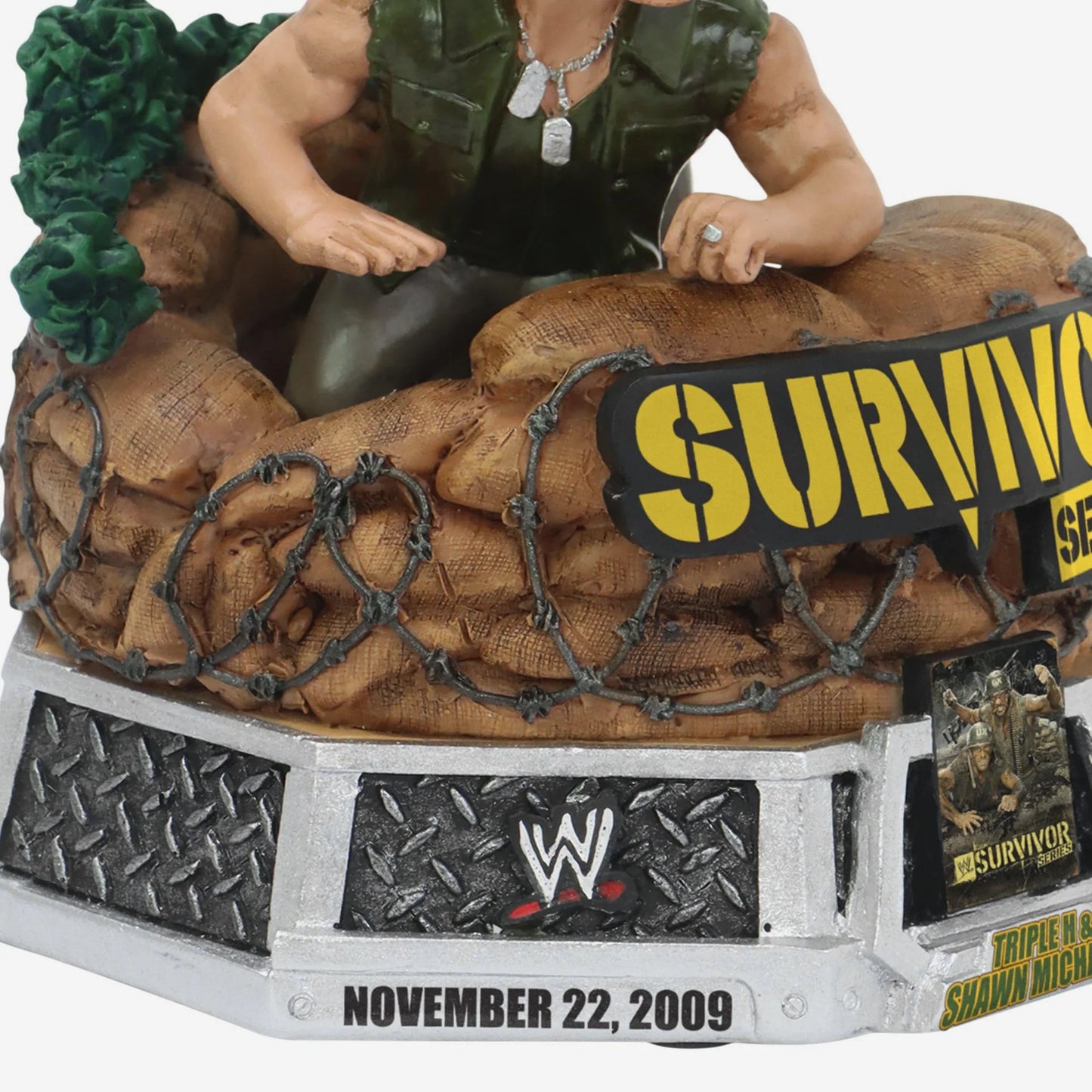 2026 WWE FOCO Mini Bobblehead "Survivor Series 2009 Poster" Shawn Michaels & Triple H