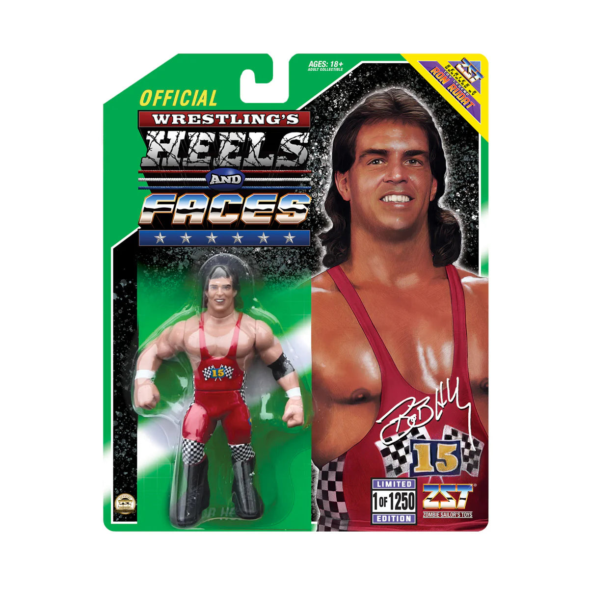 2026 Zombie Sailor's Toys Wrestling's Heels & Faces Series 5 Bob