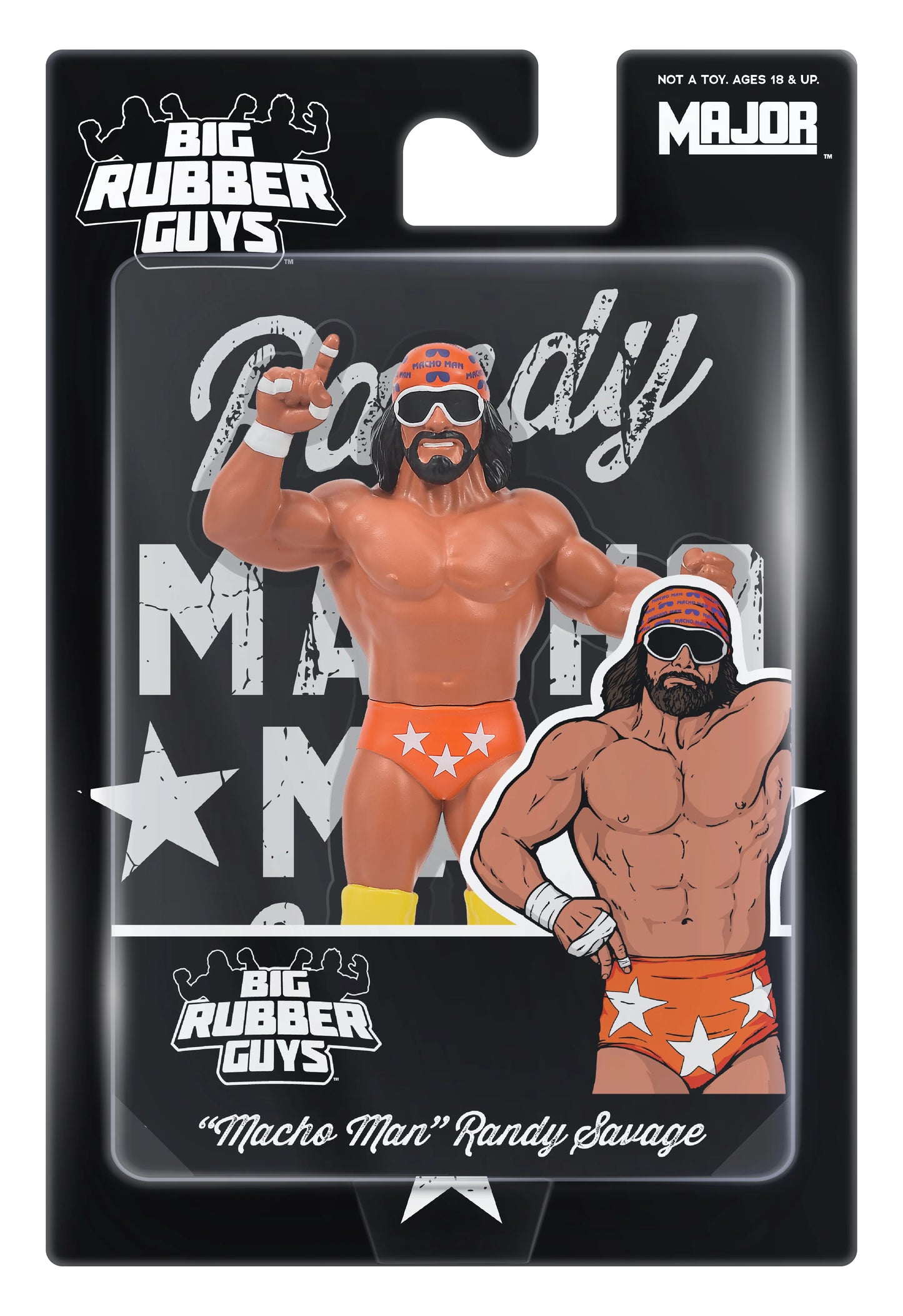 2026 MAJOR Big Rubber Guys "Macho Man" Randy Savage