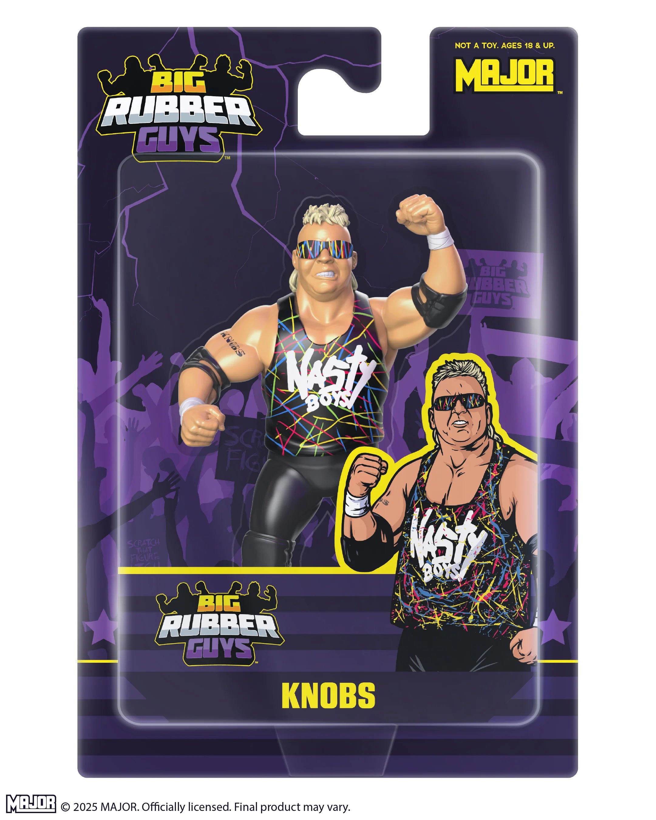 2026 MAJOR Big Rubber Guys Series 15 Knobs – Wrestling Figure Database