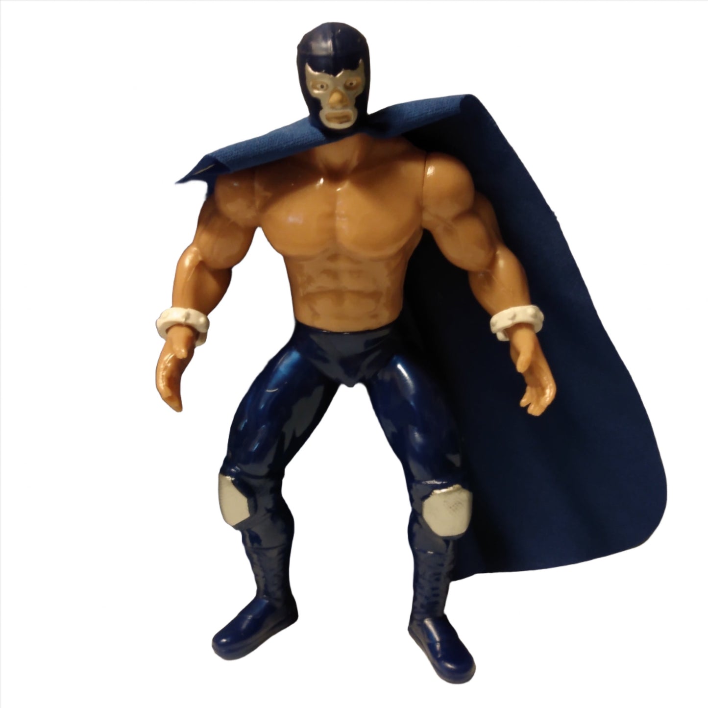 7" Articulated Bootleg/Knockoff Blue Demon Mexican Arena Figure