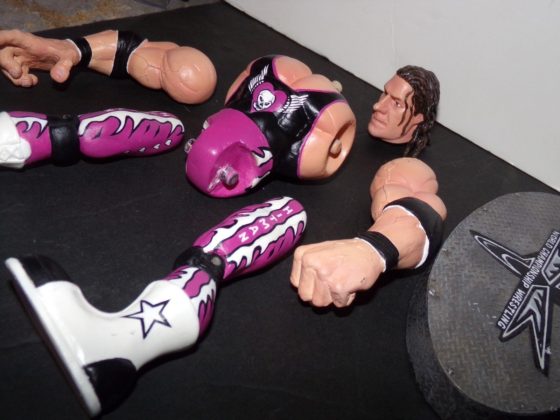 Unreleased WCW Toy Biz Back Talkers Bret Hart