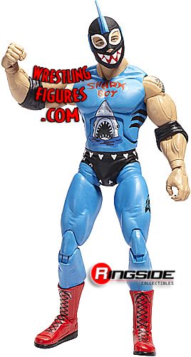 2010 TNA Wrestling Jakks Pacific Deluxe Impact! Series 3 Shark Boy