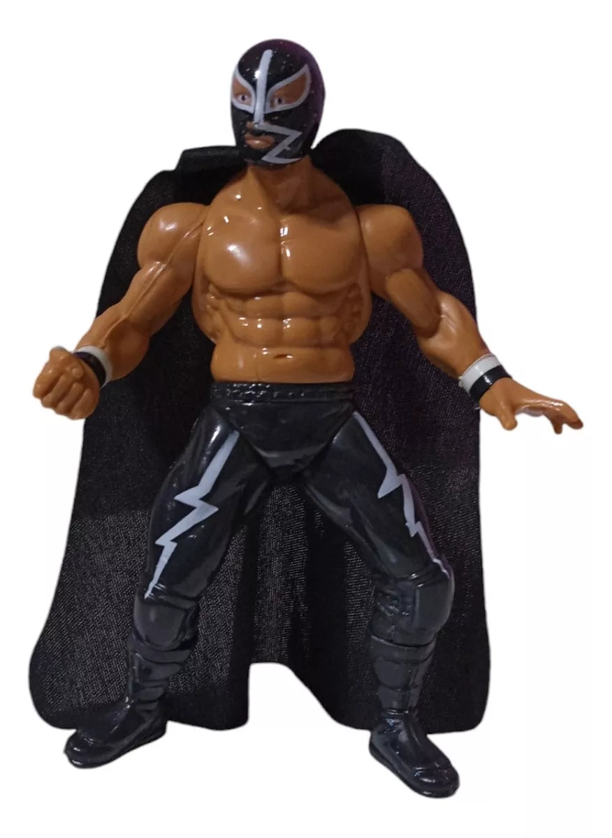 7" Articulated Bootleg/Knockoff Rayo de Jalisco Mexican Arena Figure