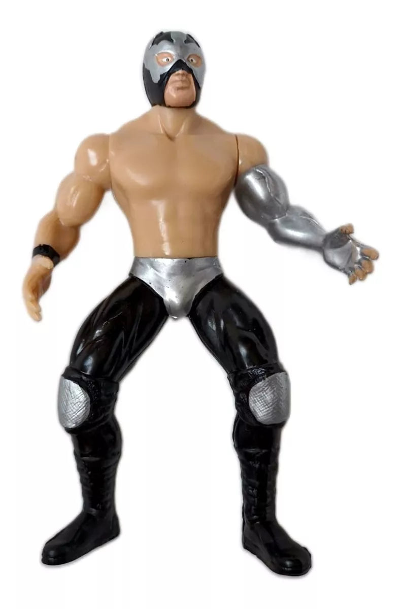 7" Articulated Bootleg/Knockoff Brazo de Plata Mexican Arena Figure
