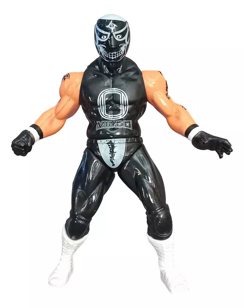 7" Articulated Bootleg/Knockoff Pentagon Jr. Mexican Arena Figure