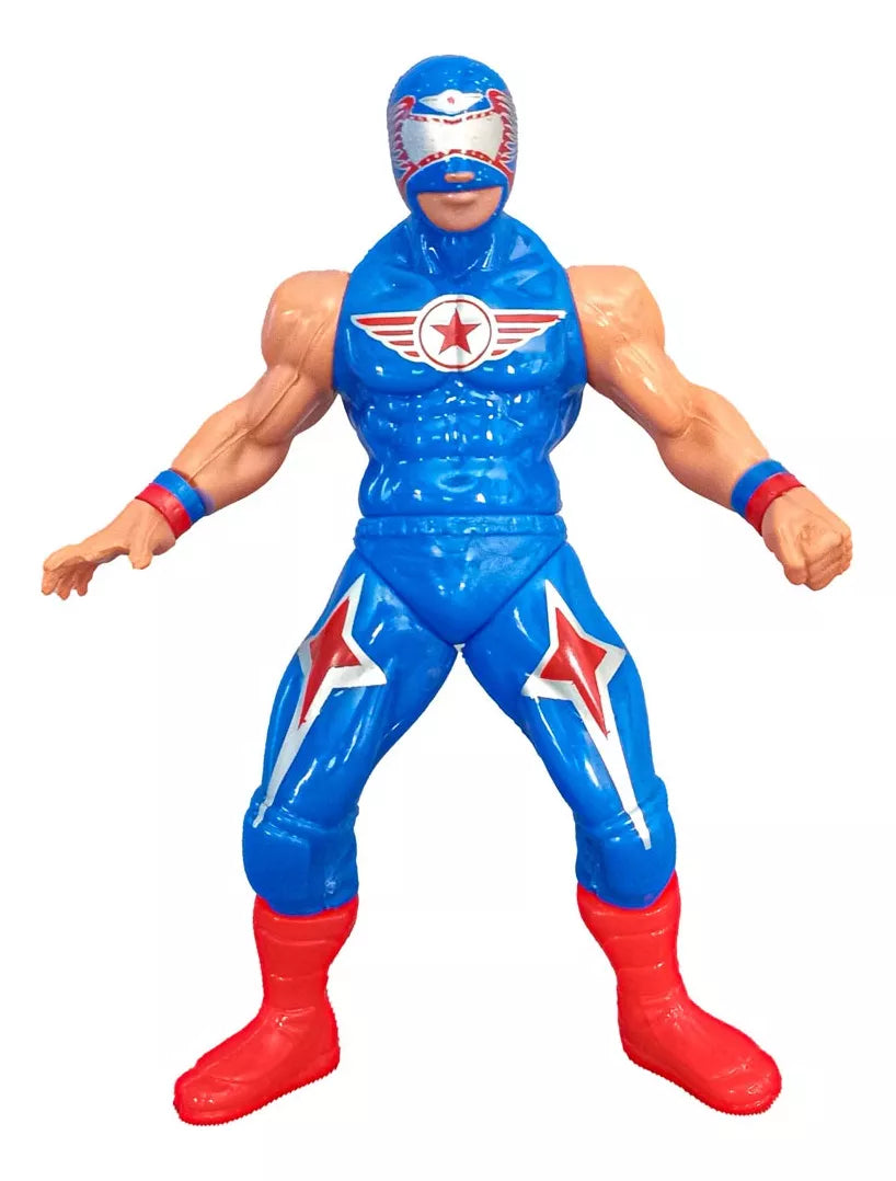 7" Articulated Bootleg/Knockoff Aerostar Mexican Arena Figure