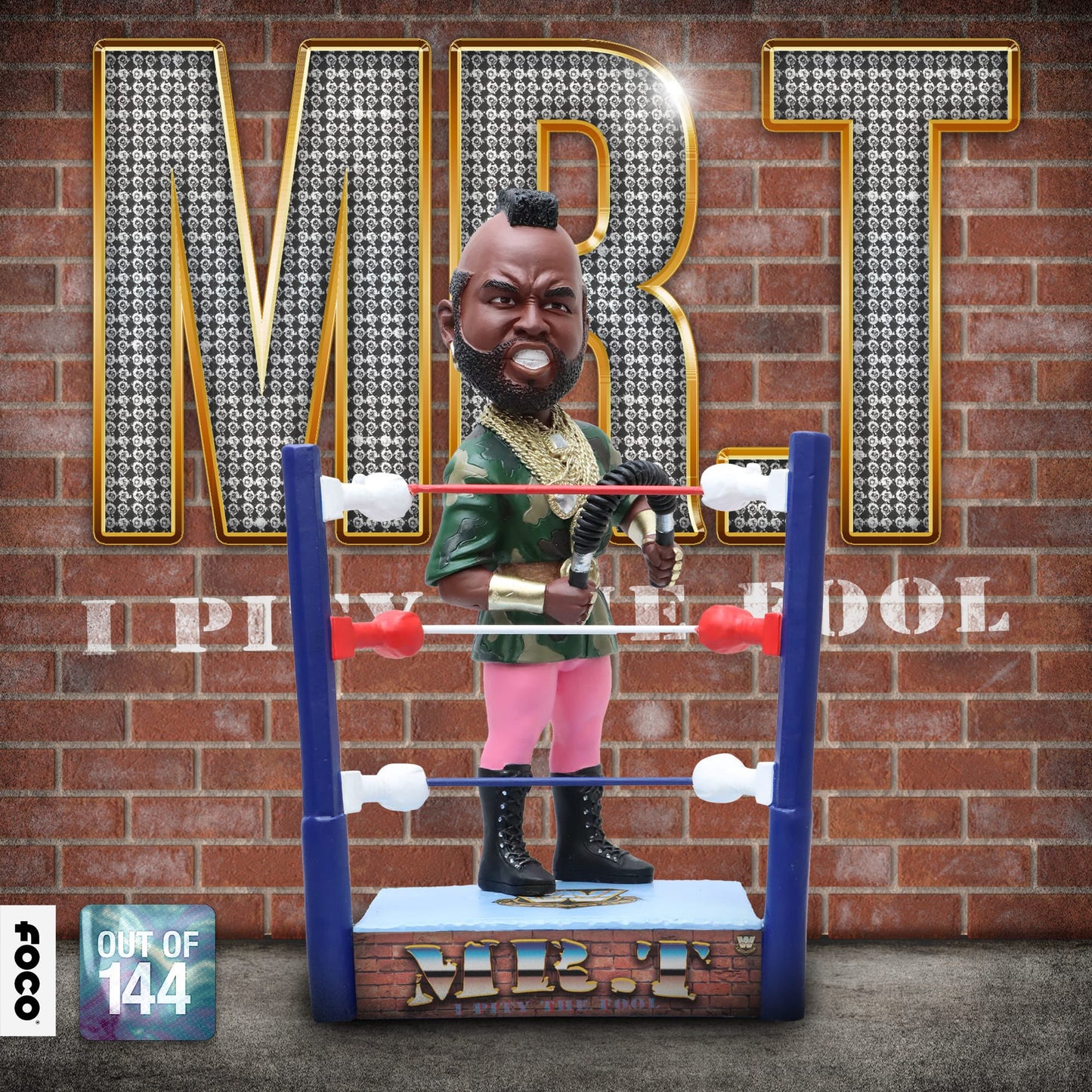 2023 WWE FOCO Bobbleheads Limited Edition Mr. T