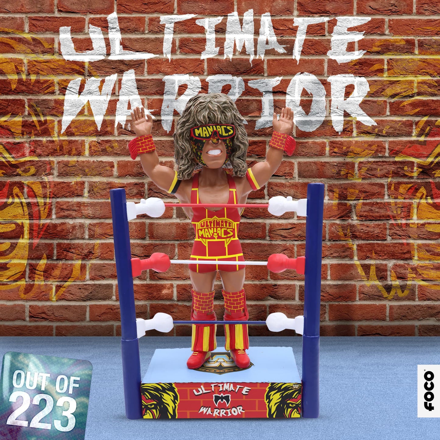 2023 WWE FOCO Bobbleheads Limited Edition Ultimate Warrior