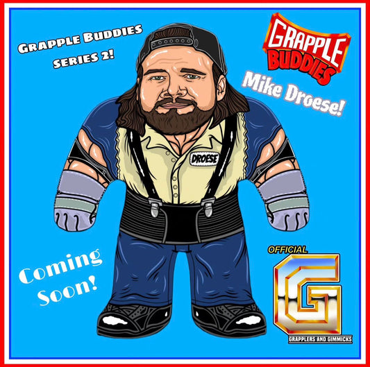 Hasttel Toy Grapplers & Gimmicks Grapple Buddies Series 2 Mike Droese [Duke "The Dumpster" Droese]
