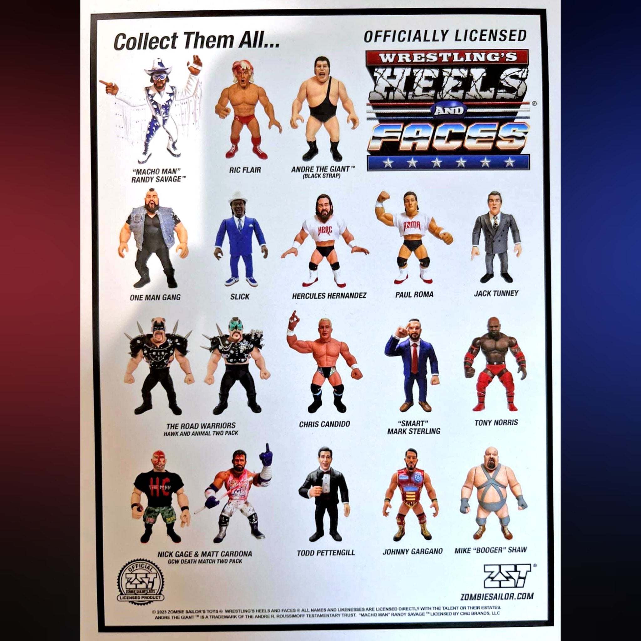 Home of Wrestling's Heels and Faces® – Zombie Sailor's Toys