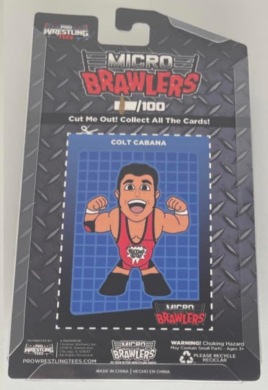 2023 Pro Wrestling Tees Crate Limited Edition Micro Brawlers Colt Cabana [Rerelease]