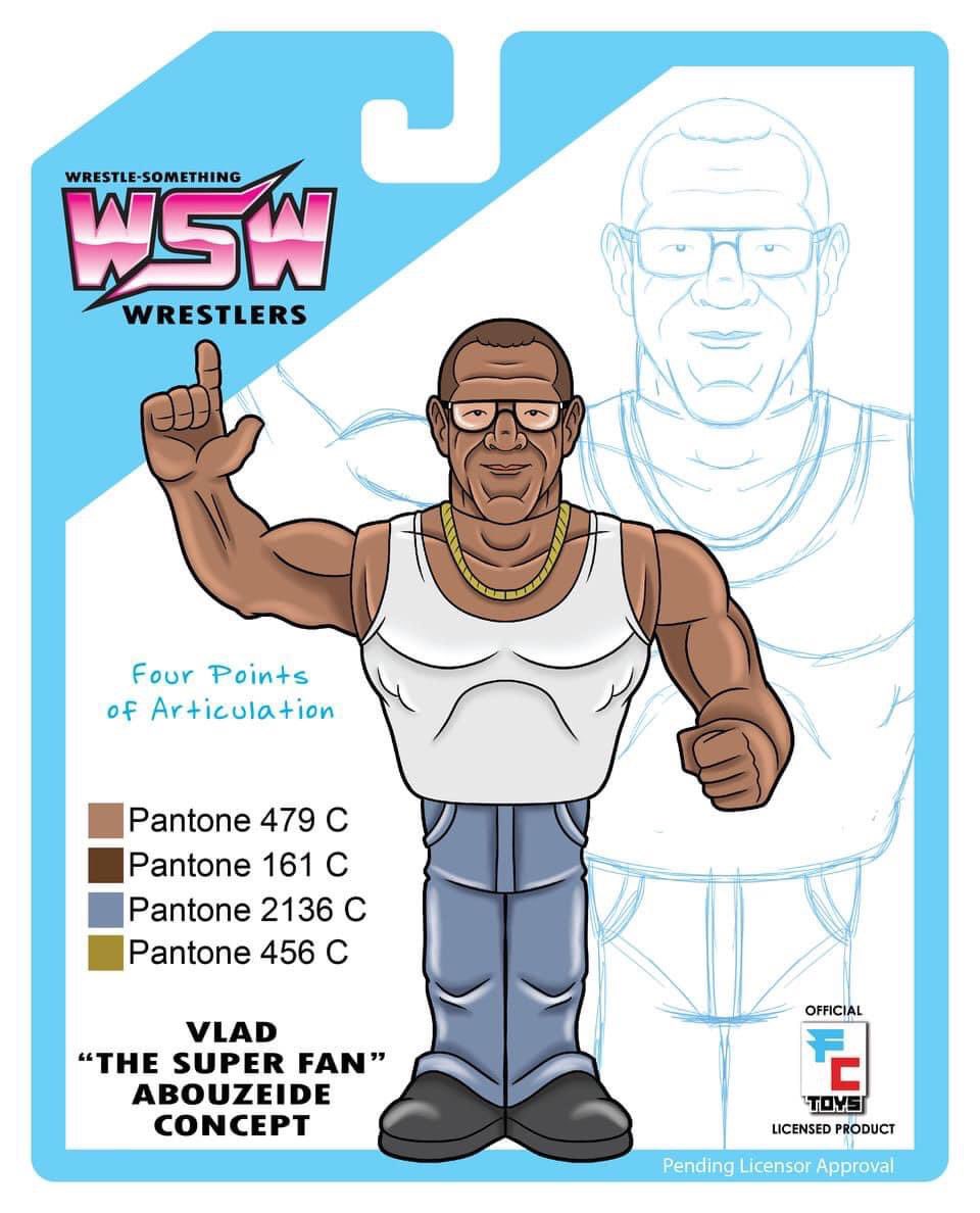 2024 FC Toys Wrestle-Something Wrestlers Series 2 Vlad Abouzeide