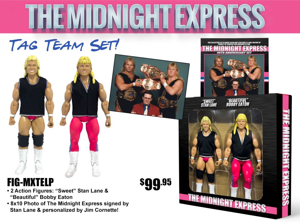 Good WWE The Midnight Express jakks Pacific