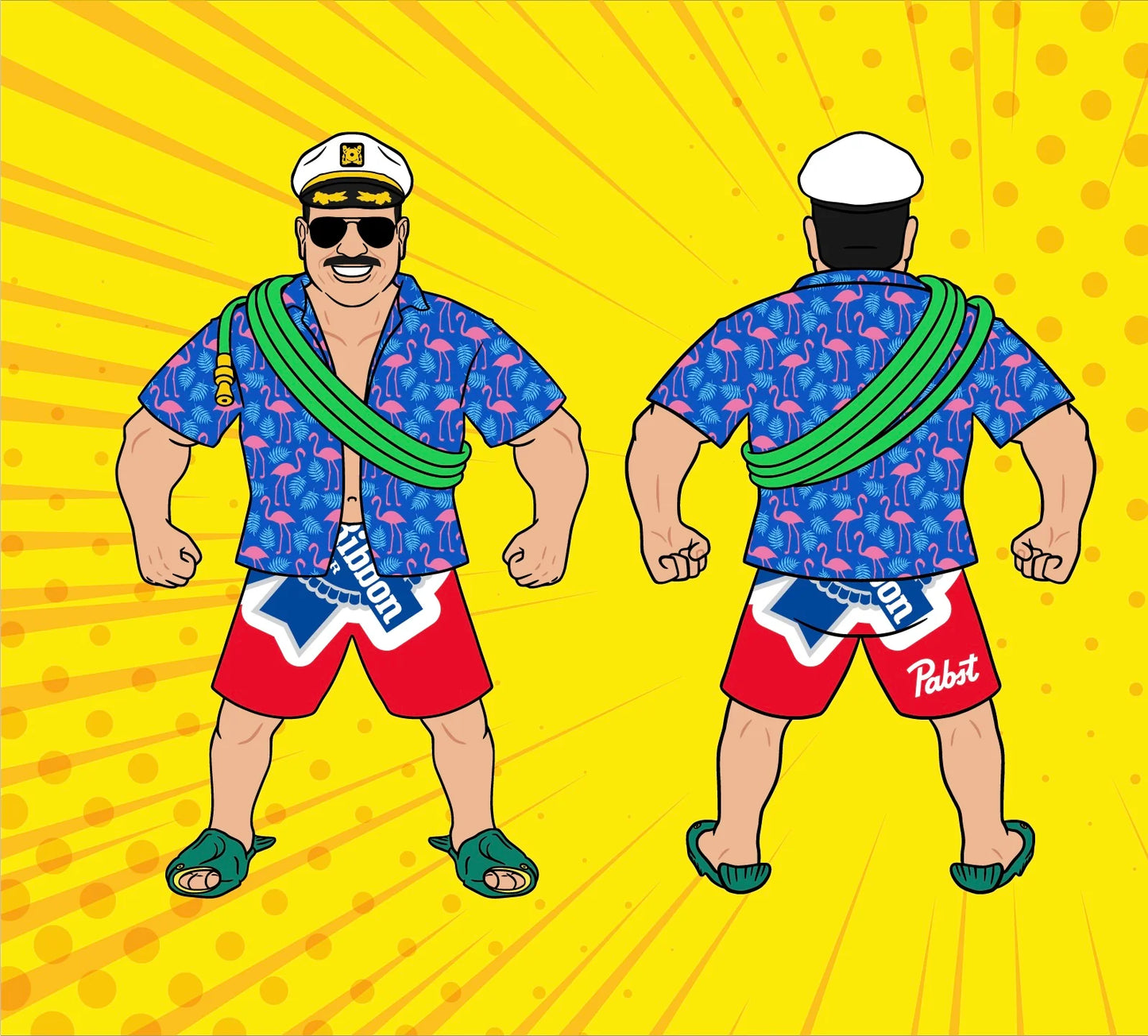 2023 Major Wrestling Figure Podcast Major Bendies Captain Joe Shoes