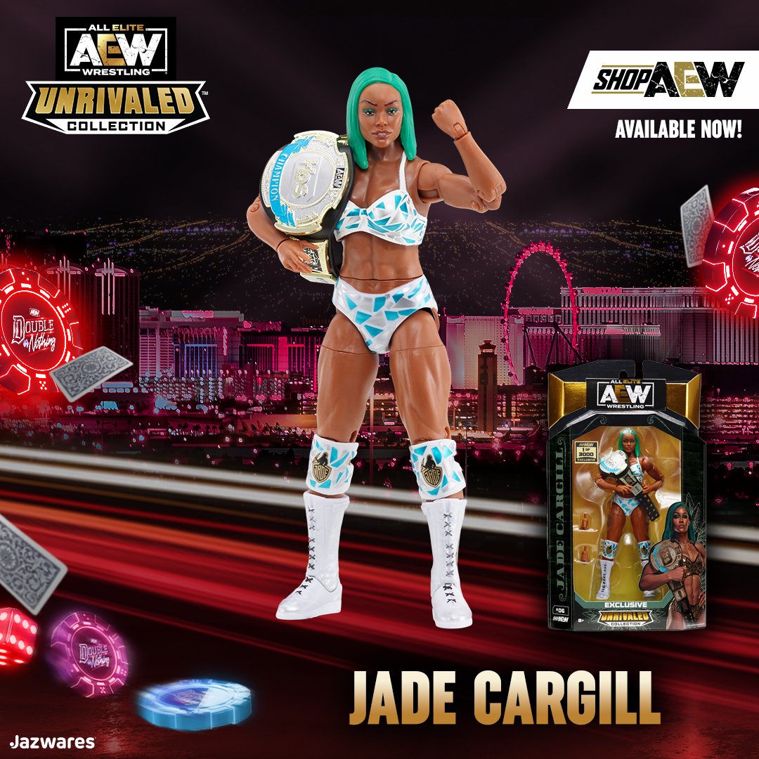 2023 AEW Jazwares Unrivaled Collection Shop AEW Exclusive #06 Jade Cargill