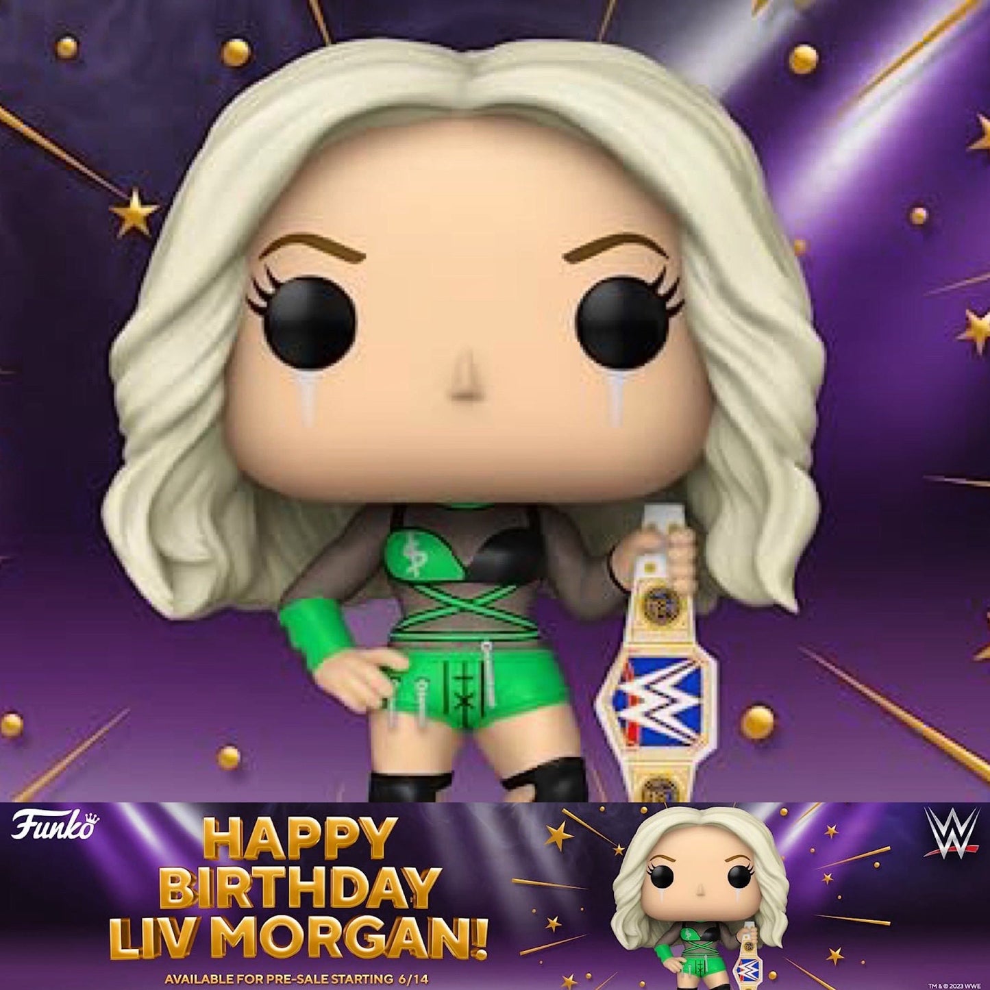 2023 WWE Funko POP! Vinyls 130 Liv Morgan
