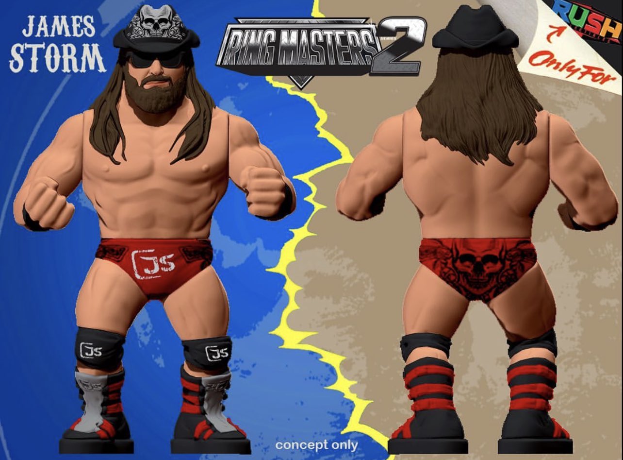 Rush Collectibles Ring Masters Series 2 “The Cowboy” James Storm