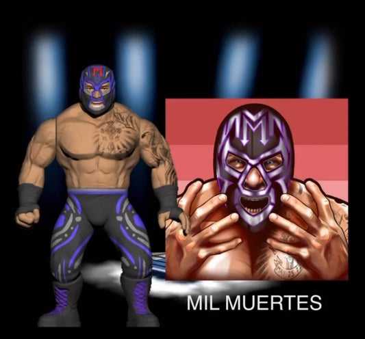 Unreleased Rush Collectibles Ring Masters Series 2 Mil Muertes