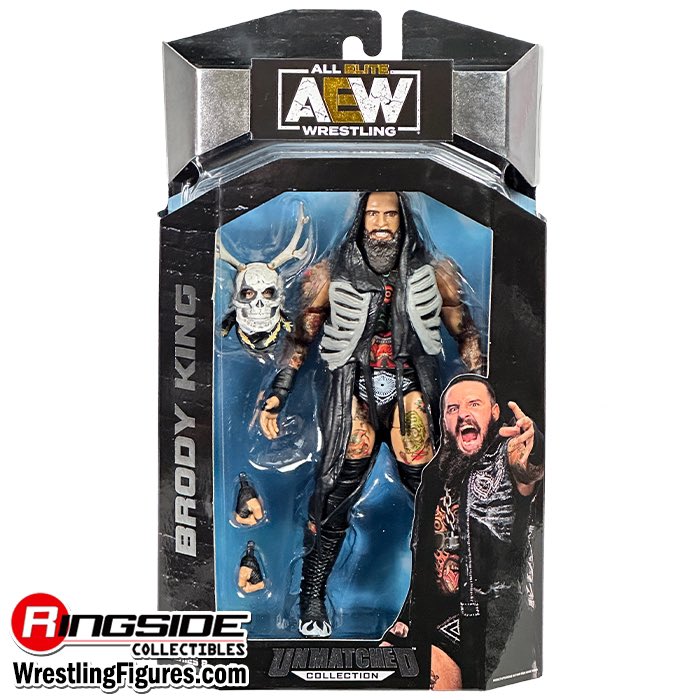 2024 AEW Jazwares Unmatched Collection Series 8 Brody King