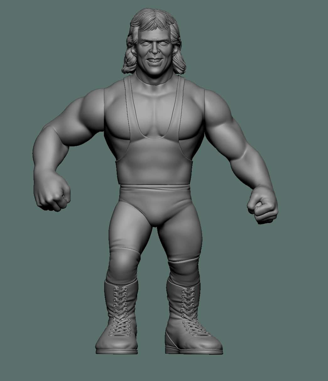 2026 Zombie Sailor's Toys Wrestling's Heels & Faces Series 5 Bob Holly