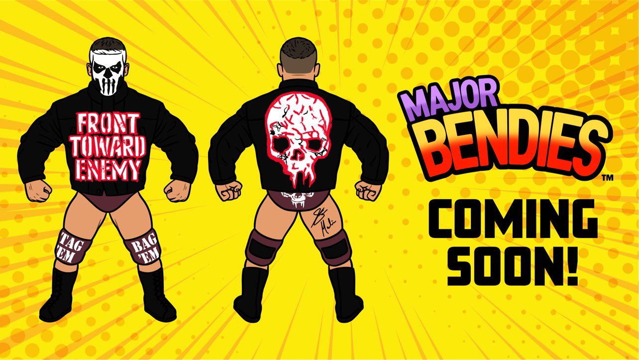 2024 Major Wrestling Figure Podcast Major Bendies Steve Maclin