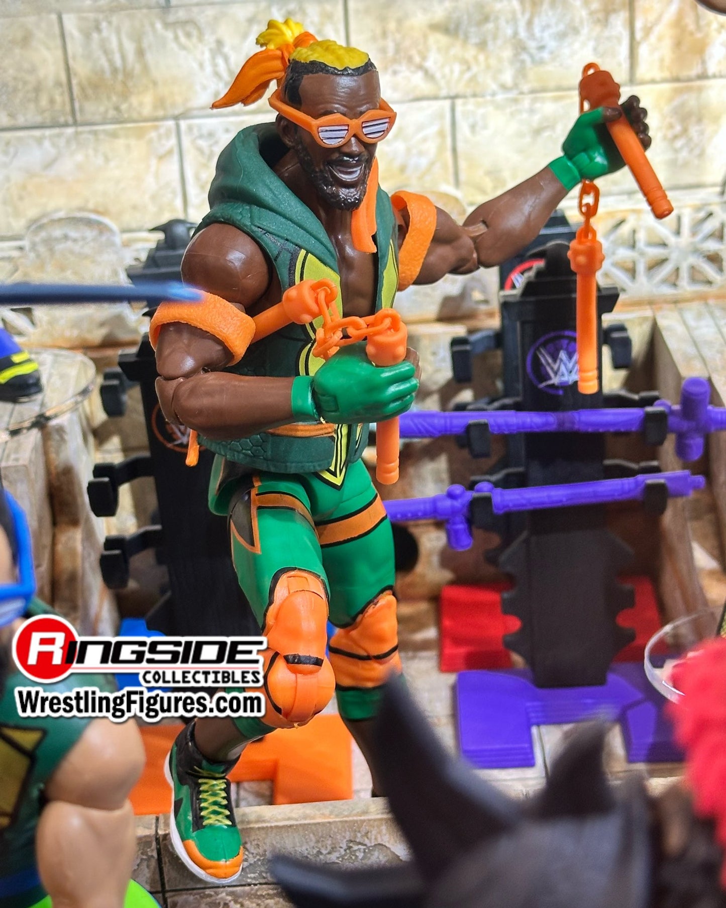 2024 WWE x TMNT Mattel Elite Collection Series 1 Kofi Kingston