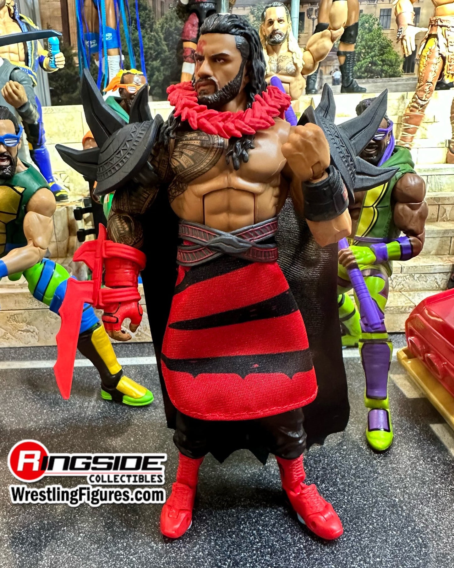2024 WWE x TMNT Mattel Elite Collection Series 1 Roman Reigns