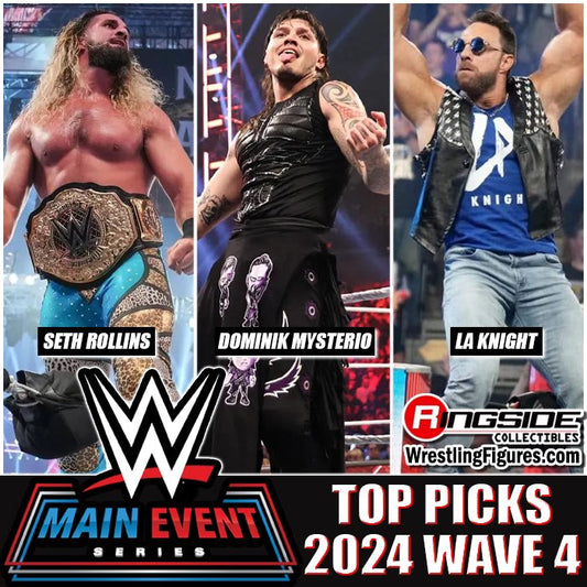 2024 WWE Mattel Main Event Top Picks LA Knight