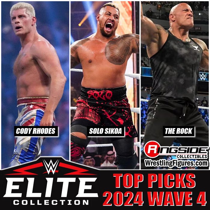 2024 WWE Mattel Elite Collection Top Picks Solo Sikoa