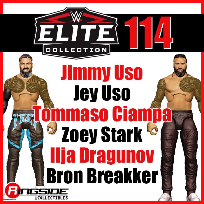 2024 WWE Mattel Elite Collection Series 114 Bron Breakker