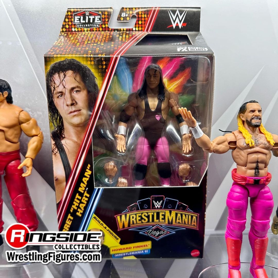 2024 WWE Mattel Elite Collection WrestleMania Vegas Bret "Hit Man" Hart