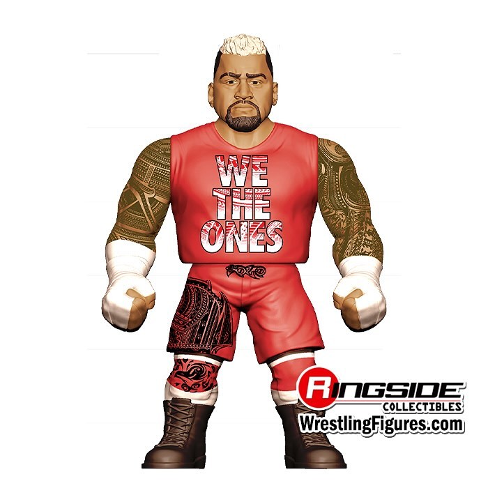 2025 WWE Mattel Ringside Exclusive Bloodline Official Retro Tag Team: Roman Reigns & Solo Sikoa