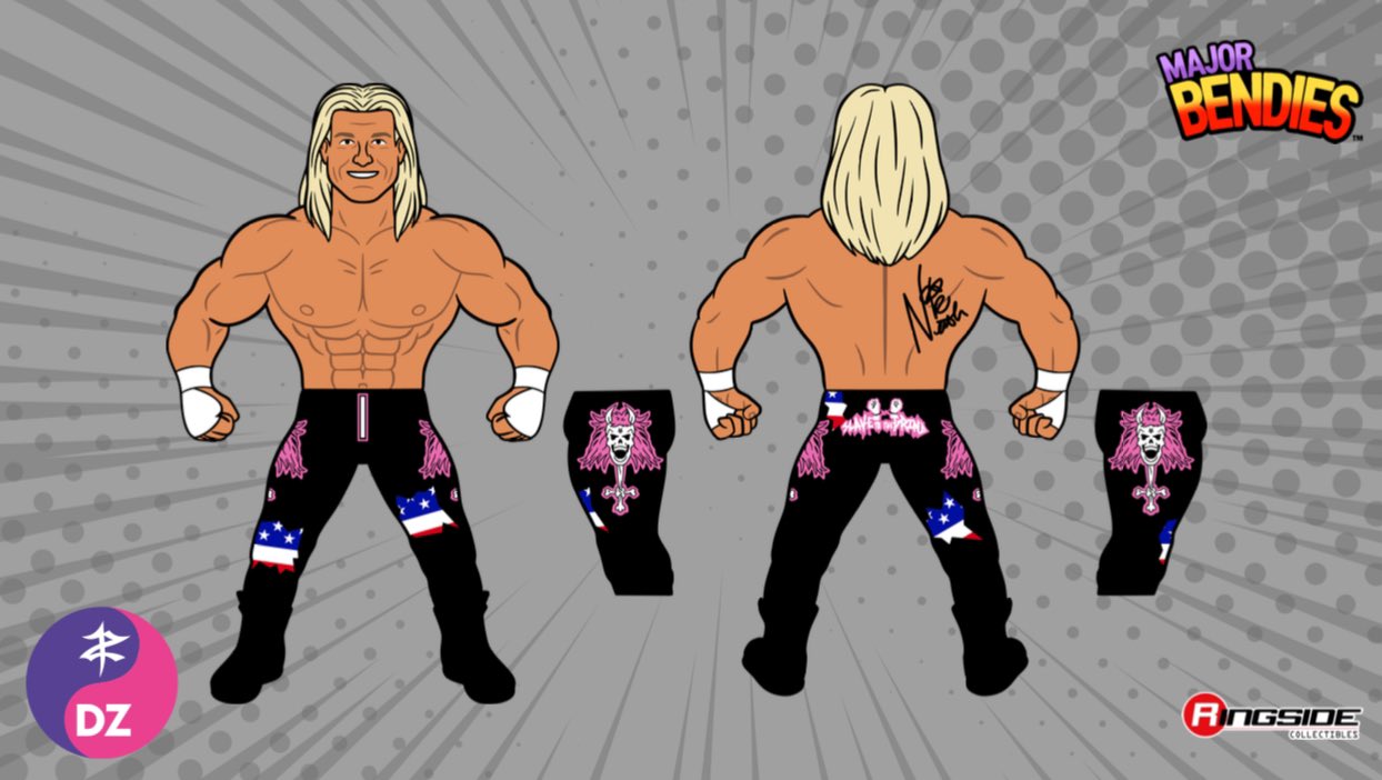 2024 Major Wrestling Figure Podcast Major Bendies Ringside Exclusive Nic Nemeth