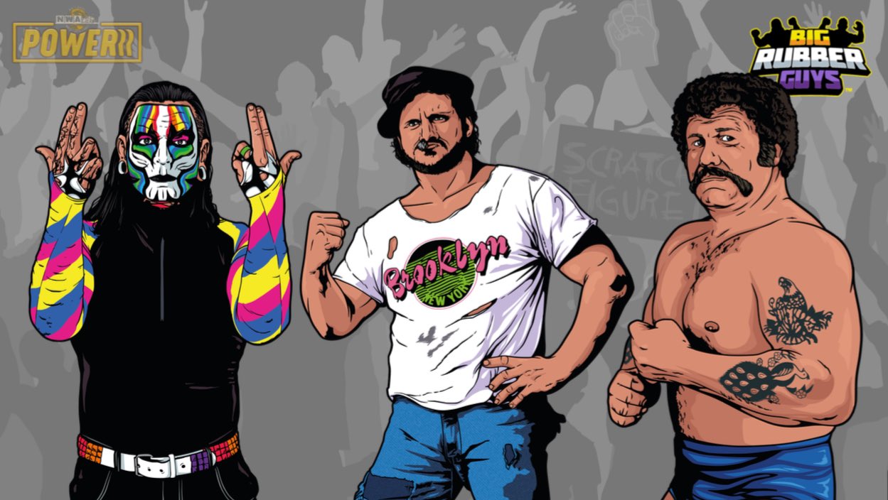 2025 Major Wrestling Figure Podcast Big Rubber Guys Series 9 Harley Race