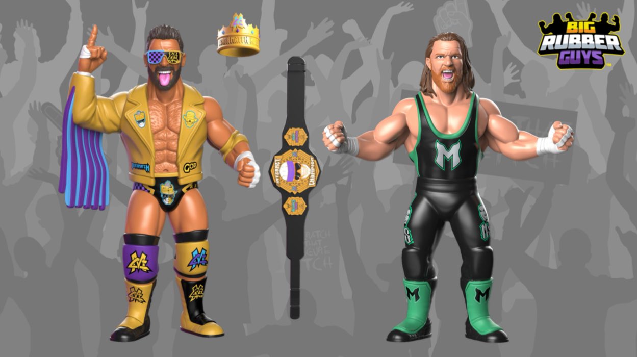 2025 Major Wrestling Figure Podcast Big Rubber Guys Limited Edition Brian Myers