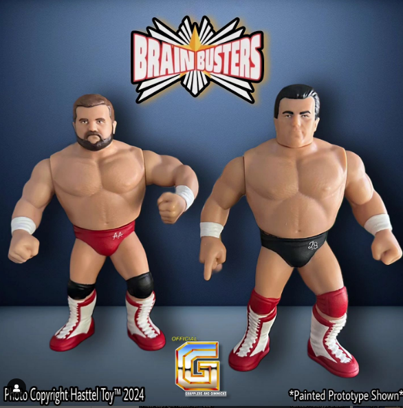 2025 Hasttel Toy Grapplers & Gimmicks Brainbusters: Arn Anderson & Tully Blanchard