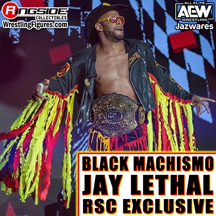 2024 ROH Jazwares Ringside Exclusive #166 "Black Machismo" Jay Lethal