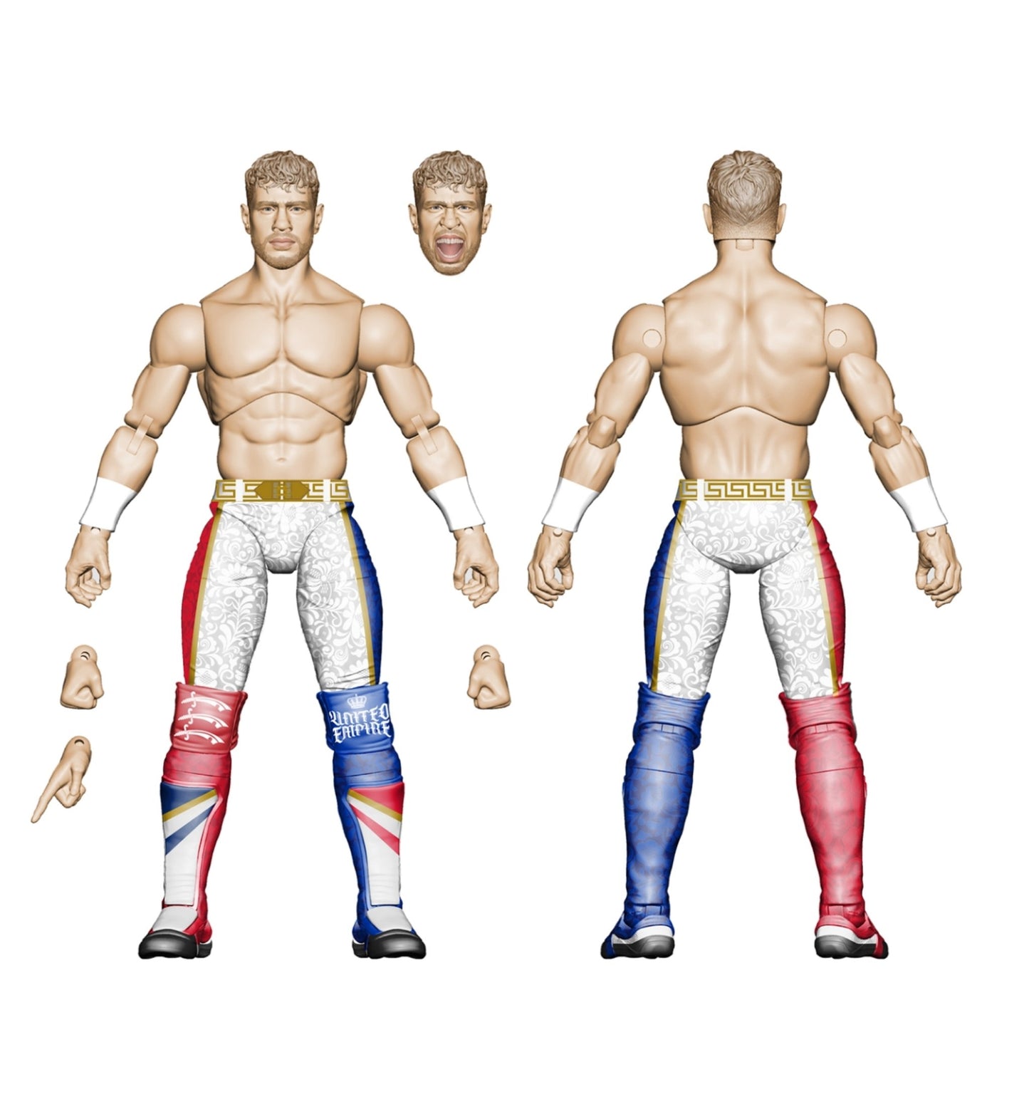 2025 AEW Jazwares Unrivaled Collection All In Exclusive Will Ospreay