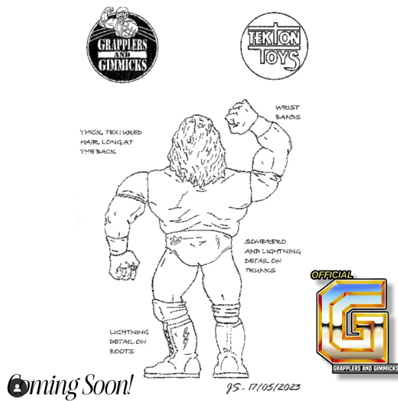 2025 Hasttel Toy Grapplers & Gimmicks Strike Force 2-Pack: Tito Santana & Rick Martel