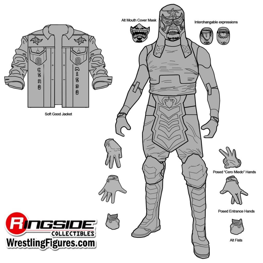 2026 WWE Mattel Elite Collection Ringside Exclusive Defining Moments Penta